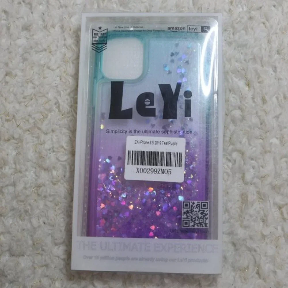 LeYi iPhone 11 Pro Max Glitter Phone Case
